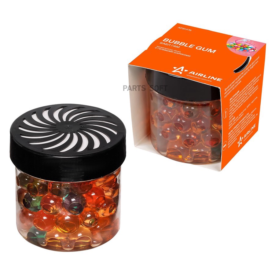 Ароматизатор на панель (Buble Gum/Бабл Гам) "AIRLINE" (гелевые шарики) - AIRLINE None None